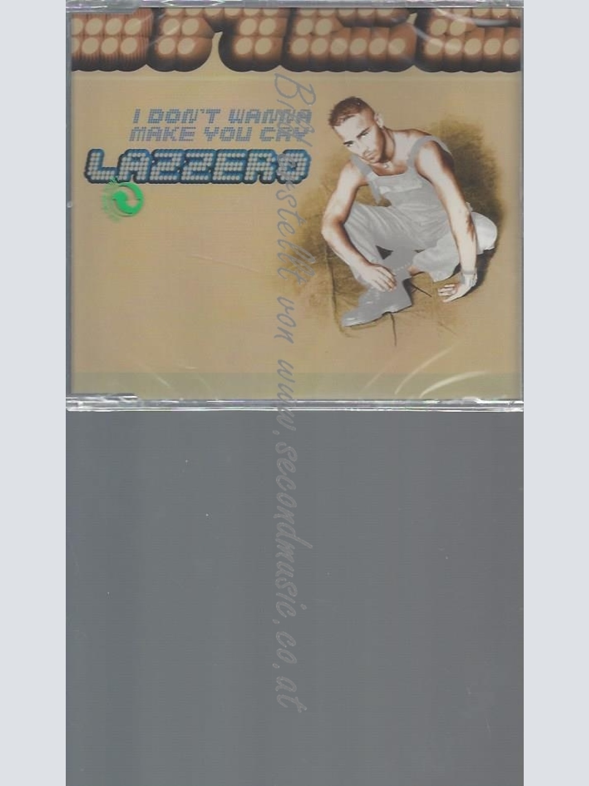 CD--LAZZERO--I DON'T WANNA MAKE YOU CRY