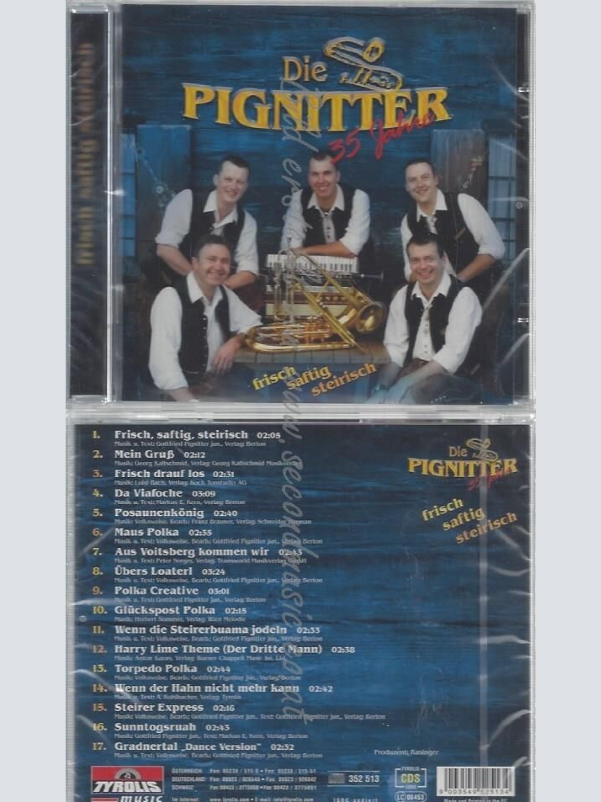 CD--DIE PIGNITTER--35 JAHRE--NEU-OVP