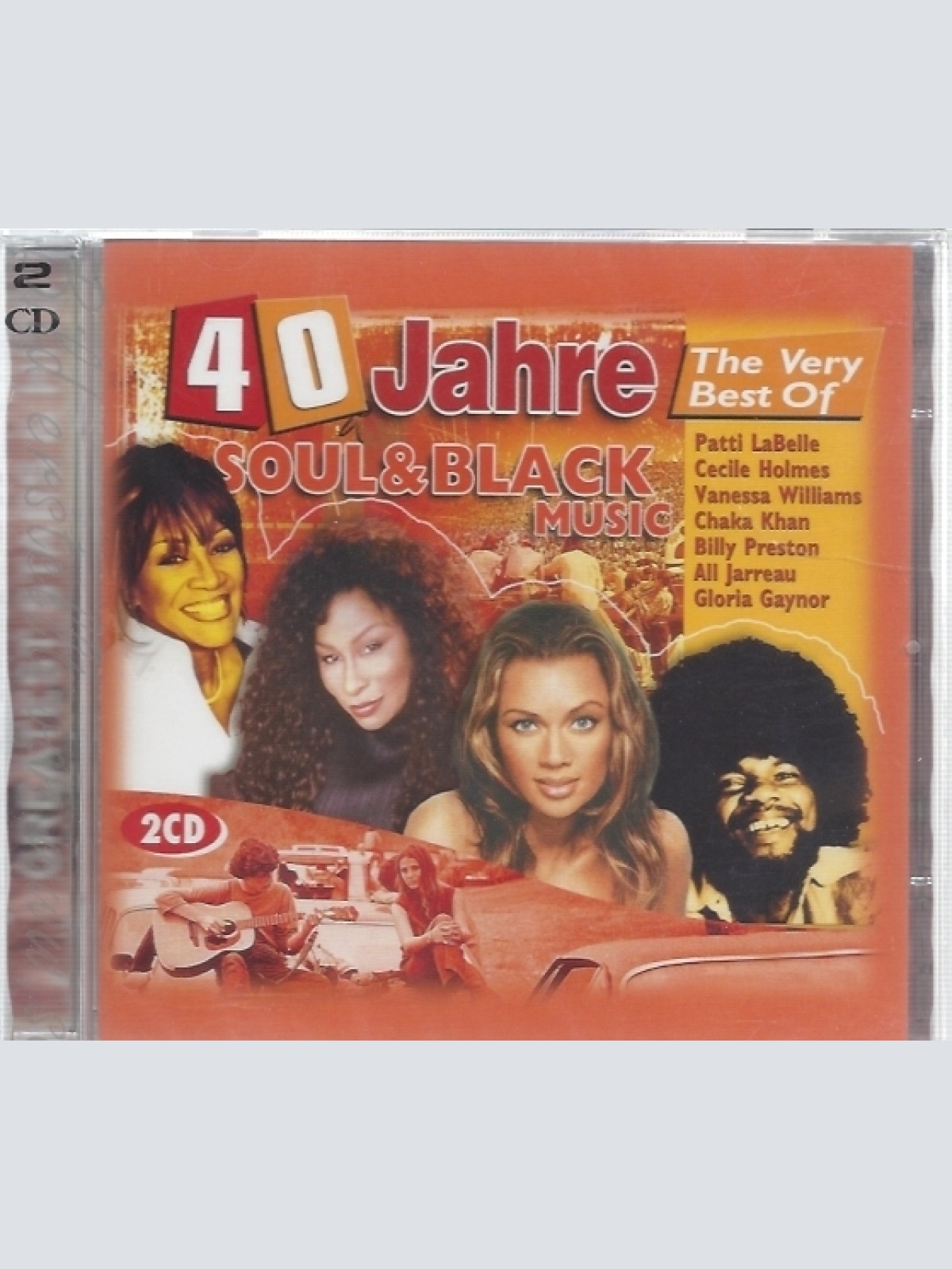 CD--VARIOUS ARTISTS -- --2CD -- 40 JAHRE --RECORDINGS --SOUL & BLACK MUSIC