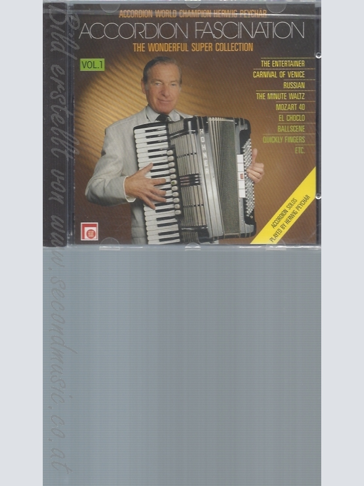 CD--HERWIG PEYCHAER -- ACCORDION FASCINATION, VOL. 1