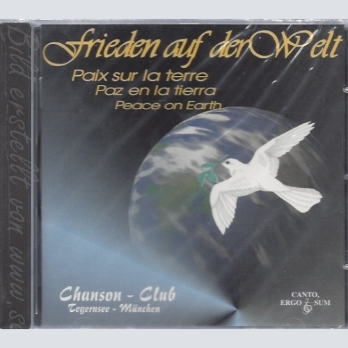 CD--FRIEDEN AUF DER WELT --INTERNATIONALE RELIGIÖSE LIEDER IN 4 SPRACHEN