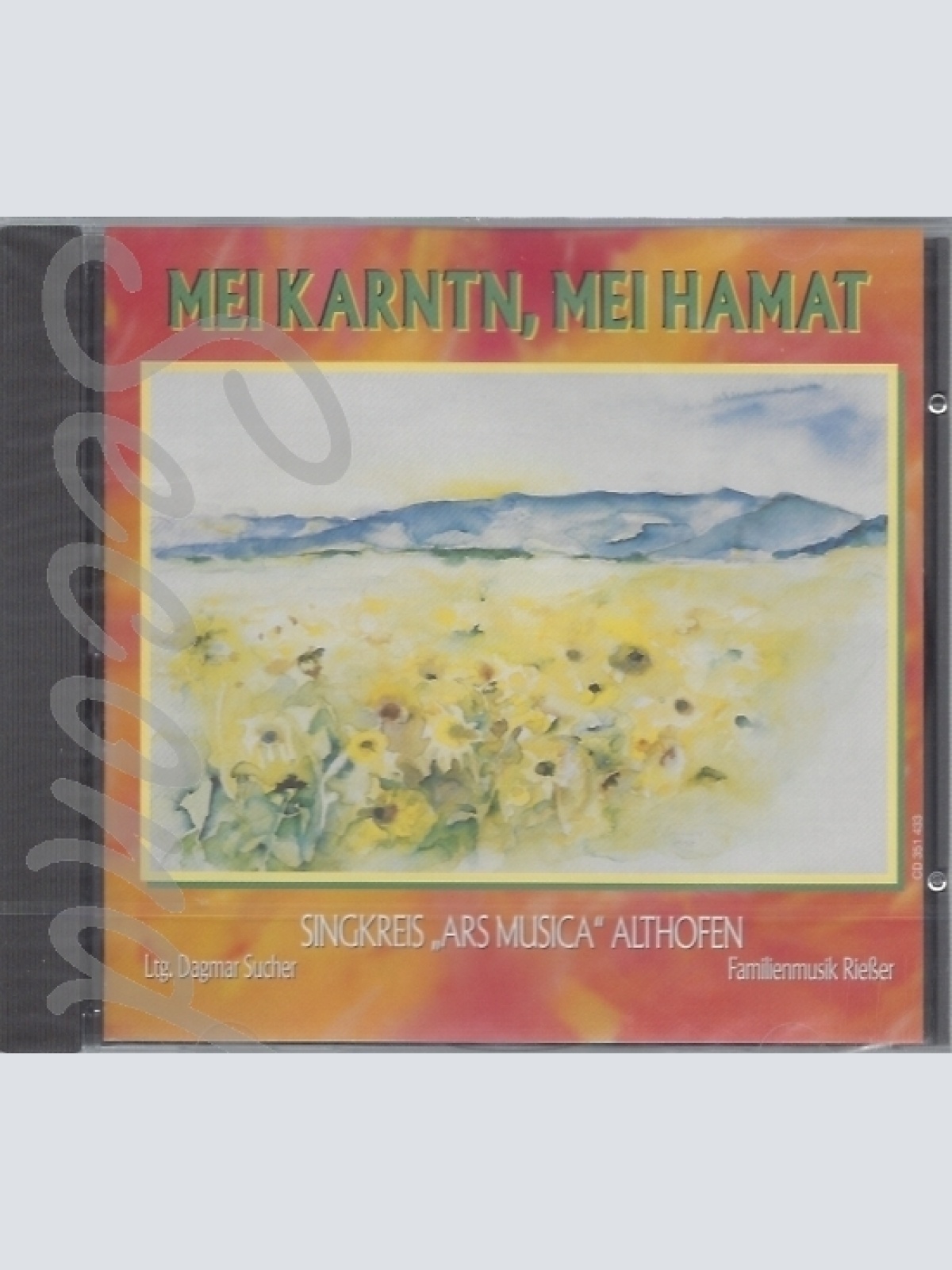 CD--SINGKREIS ARS MUSICA ALTHOFEN -1997- -- MEI KARNTN,MEI HAMAT -CHORMUSIK AUS