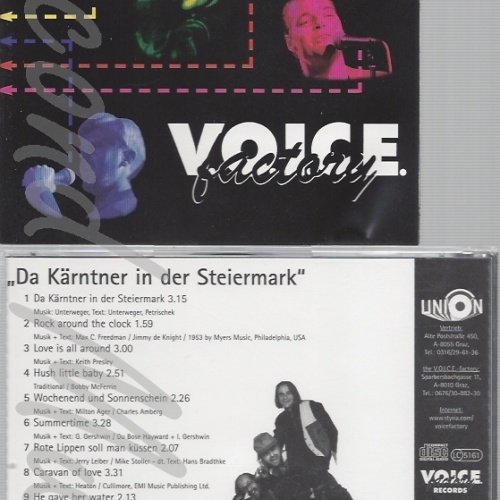 CD--VOICE FACTORY -- DA KAERNTNER IN DER STEIERMARK