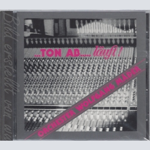 CD--ORCHESTER WOLFGANG MÄDER--TON AB LÄUFT