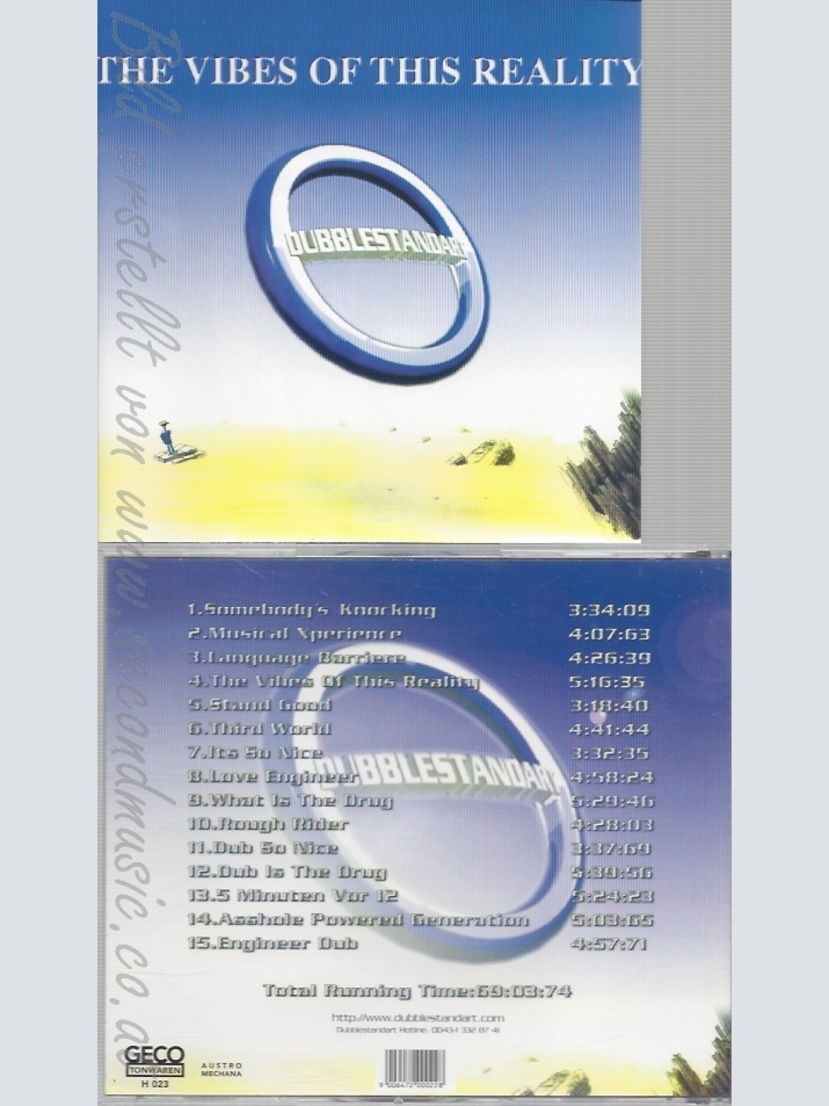 CD--DUBBLESTANDART -- -- VIBES OF THIS REALITY