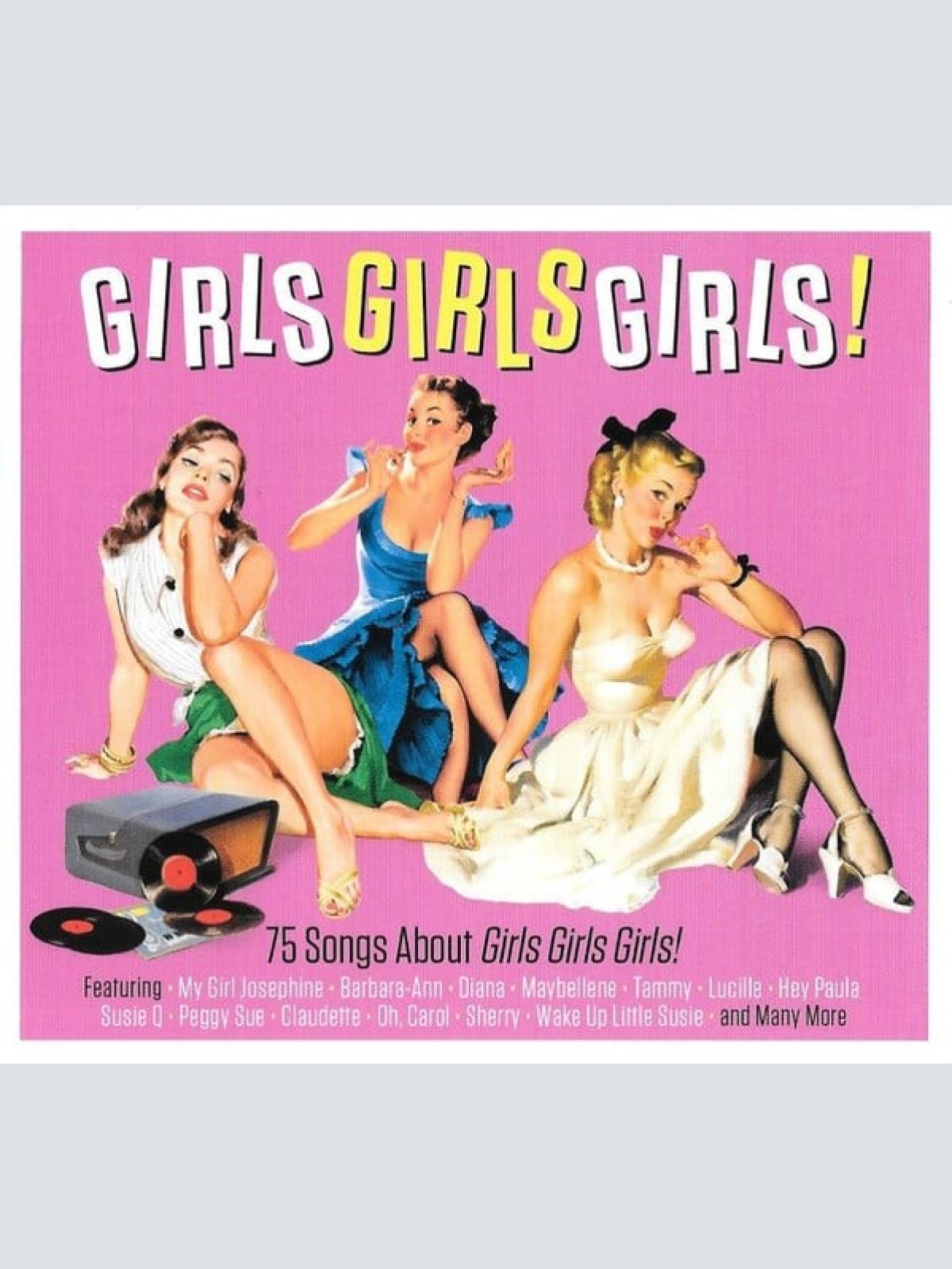 3xCD, Comp Various - Girls Girls Girls!
