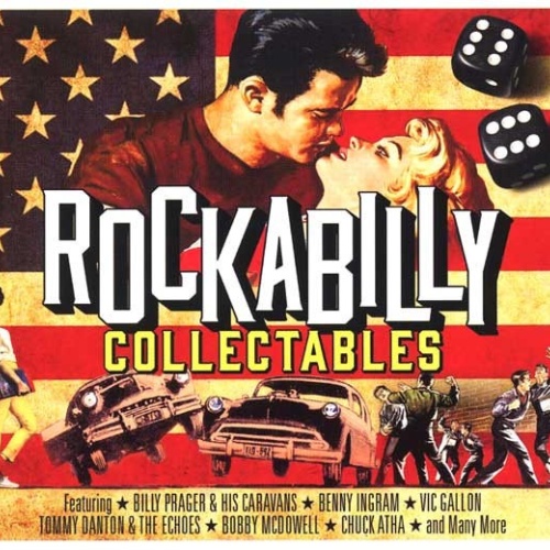 3xCD, Comp Various - Rockabilly Collectables