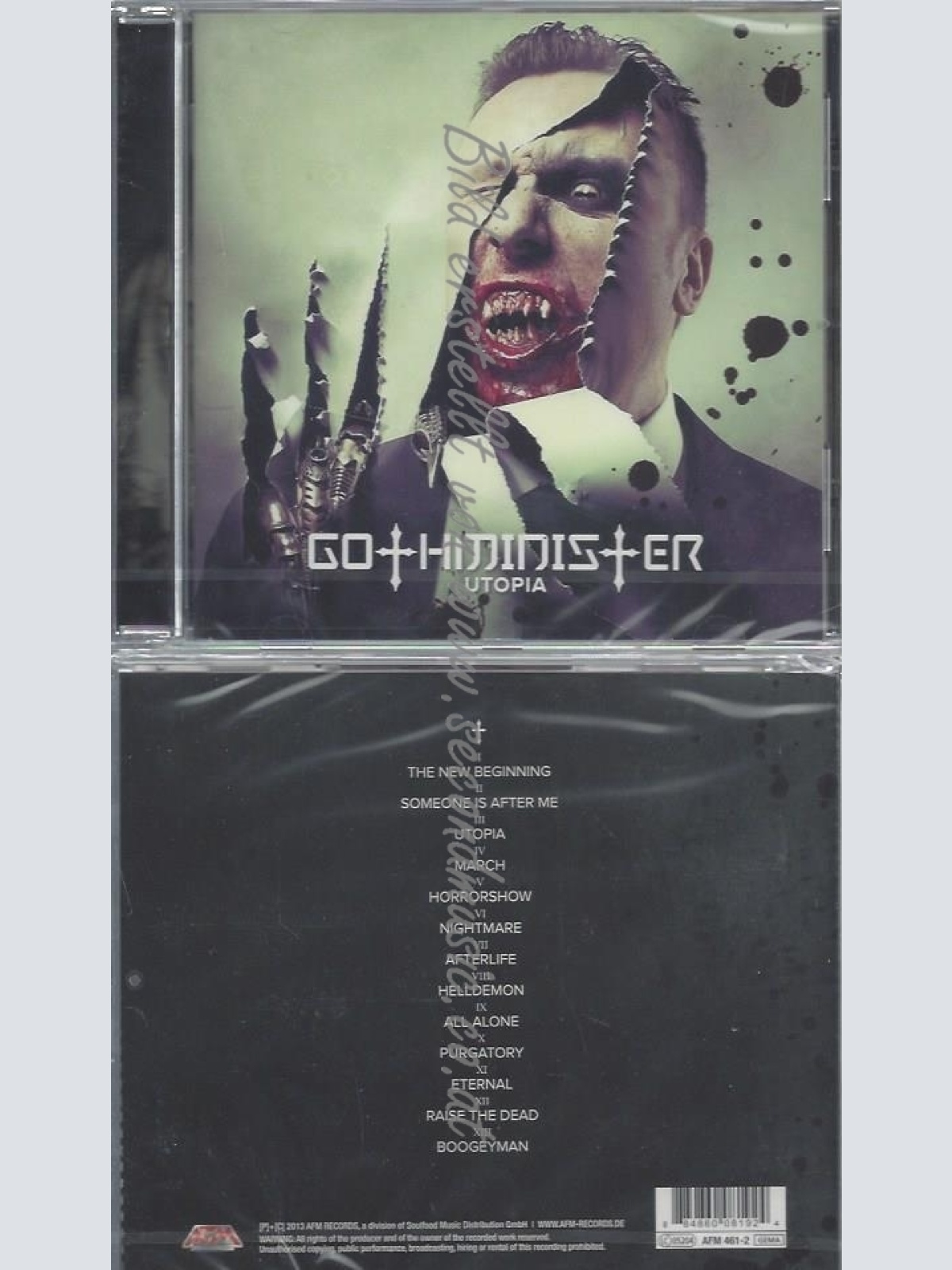 CD--GOTHMINISTER--UTOPIA