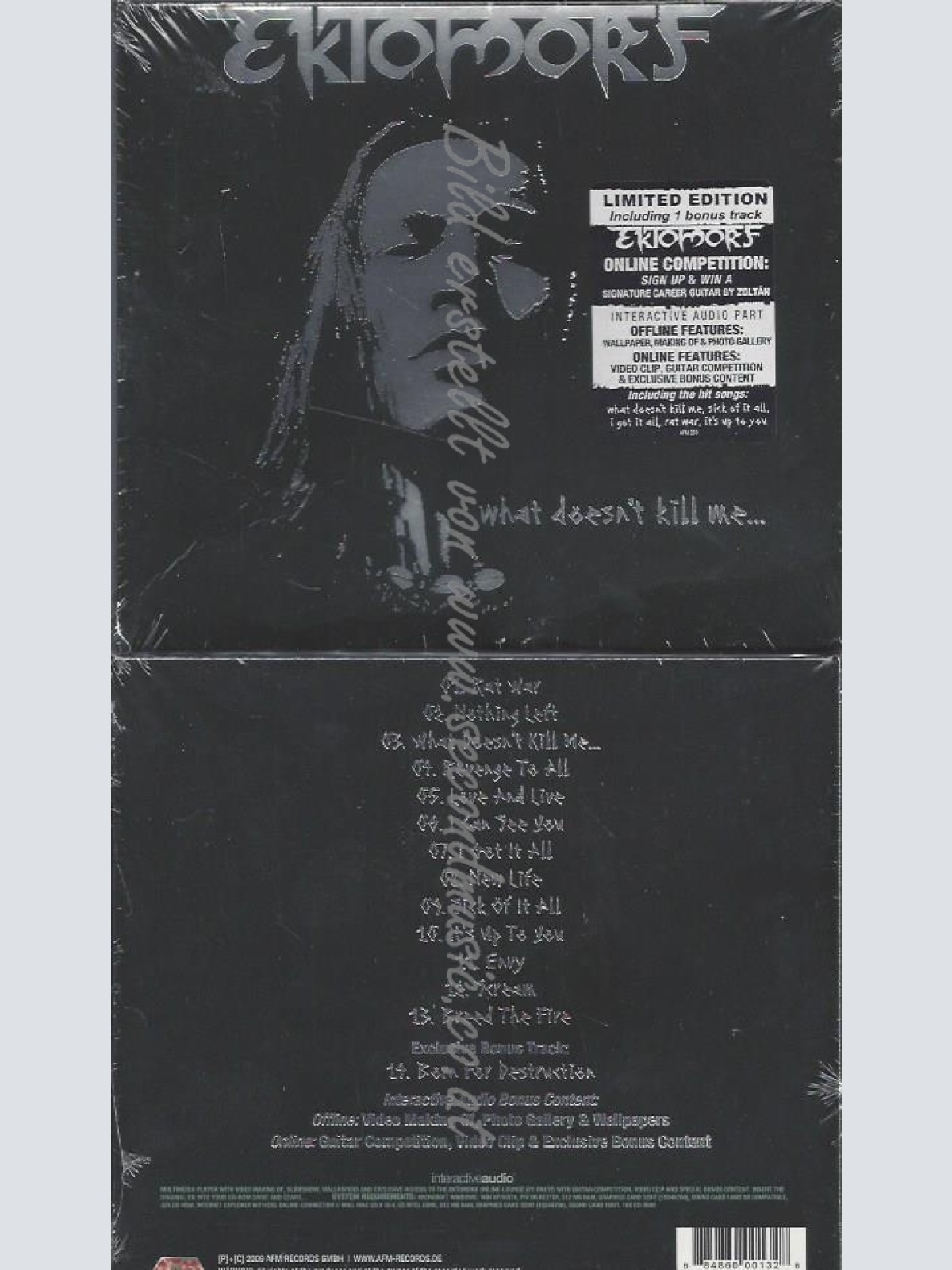 CD--EKTOMORF--WHAT DOESN'T KILL ME -LTD.ED.- | LIMITED EDITION