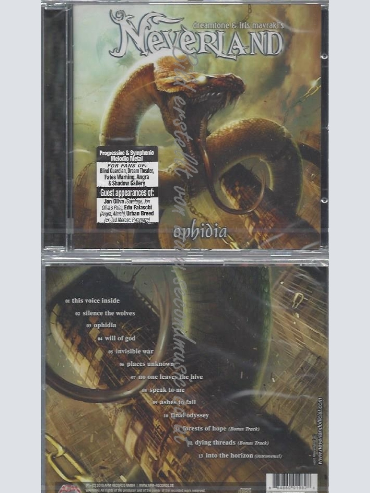 CD--NEVERLAND--OPHIDIA