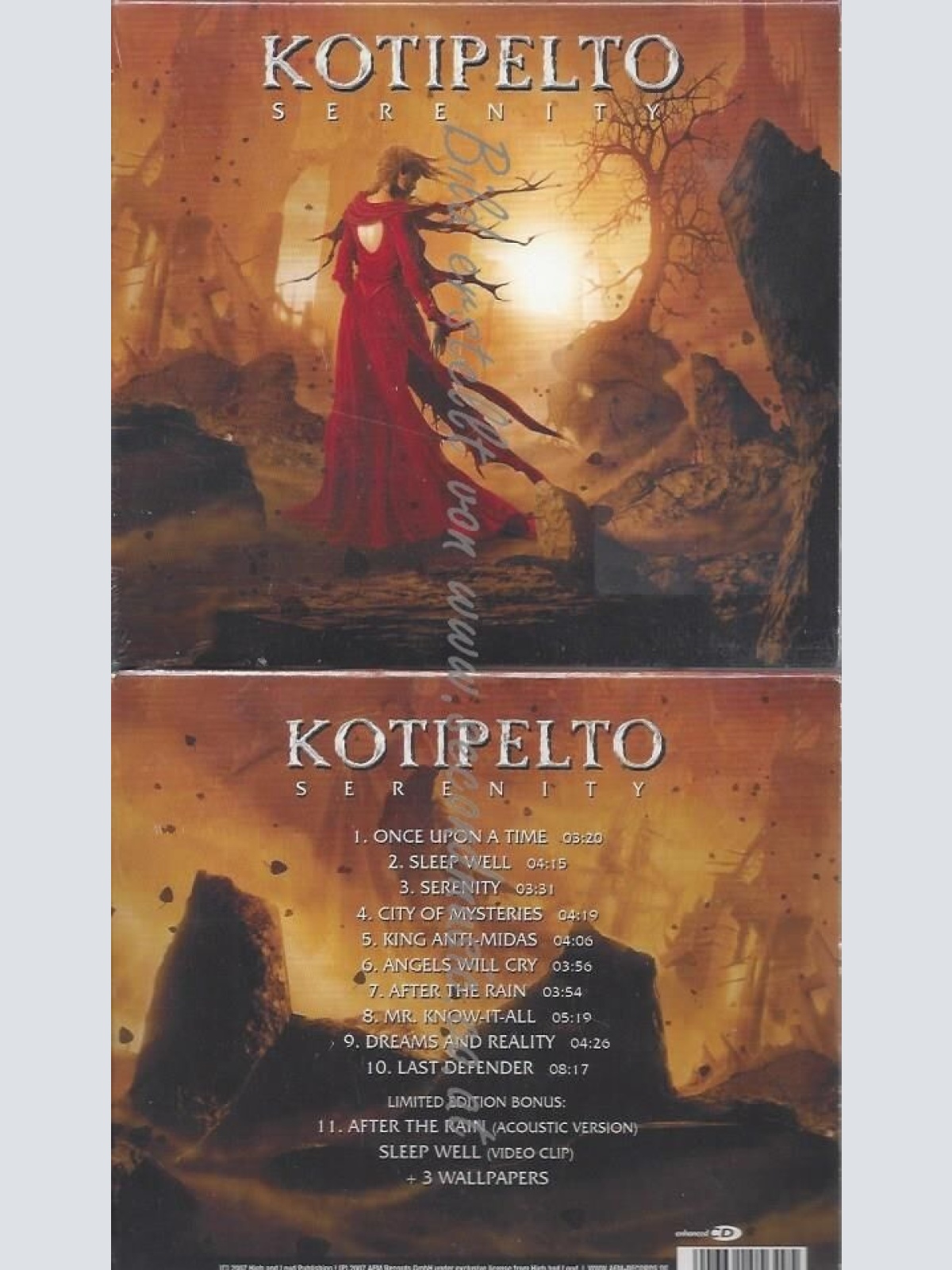 CD--KOTIPELTO--SERENITY -LTD.ED.-| LIMITED EDITION