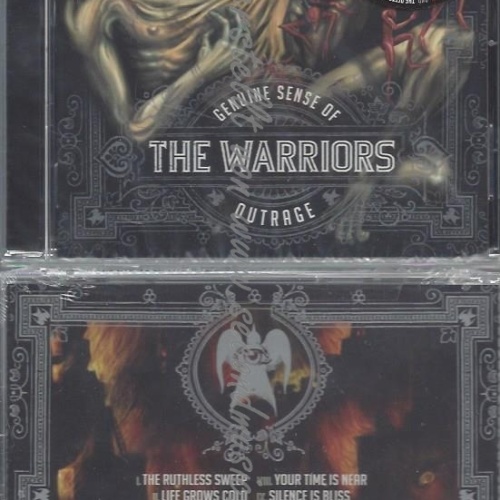 CD--THE WARRIORS--GENUINE SENSE OF OUTRAGE--MOTORHEAD
