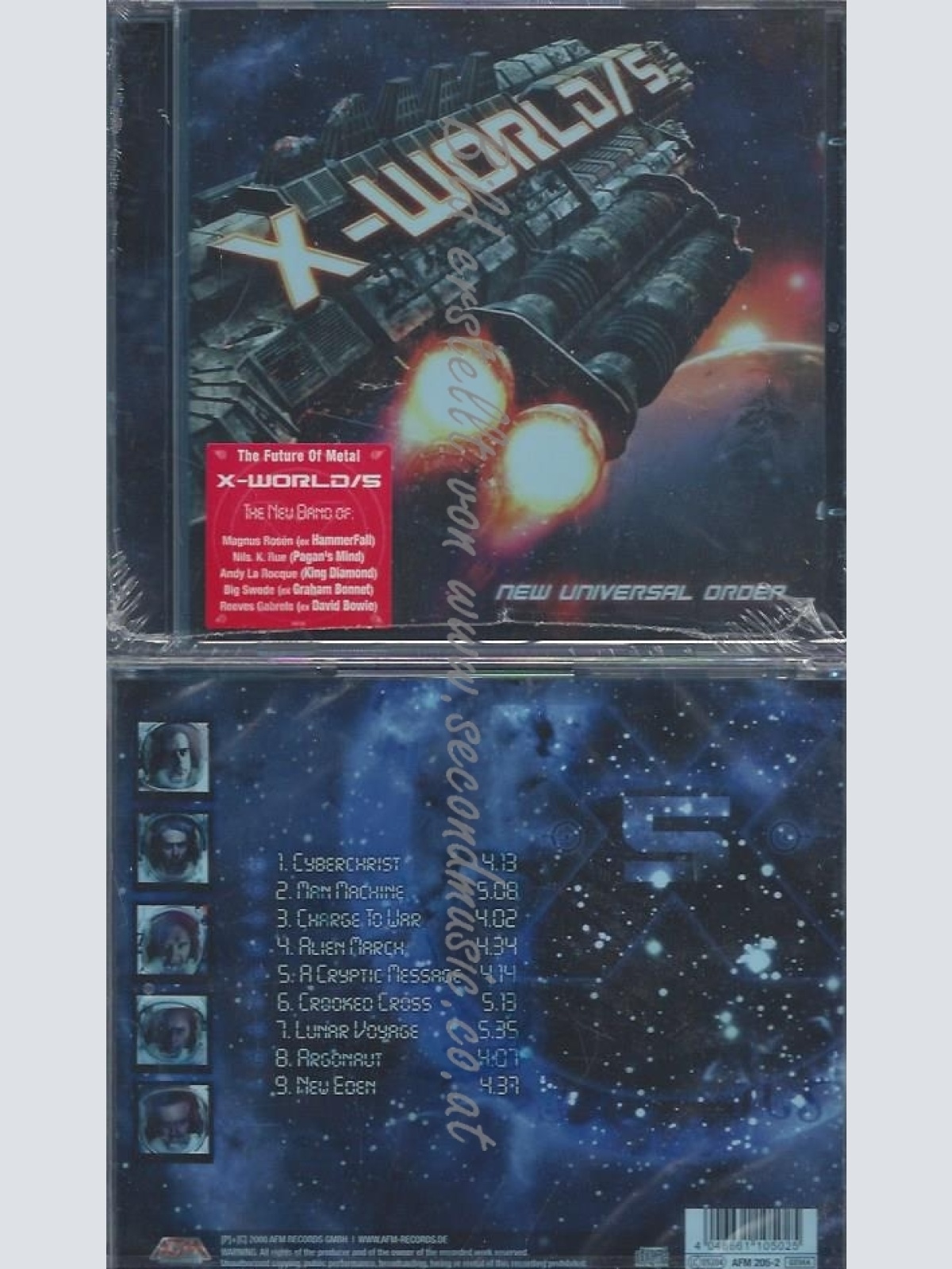 CD--X-WORLD/5--NEW UNIVERSAL ORDER