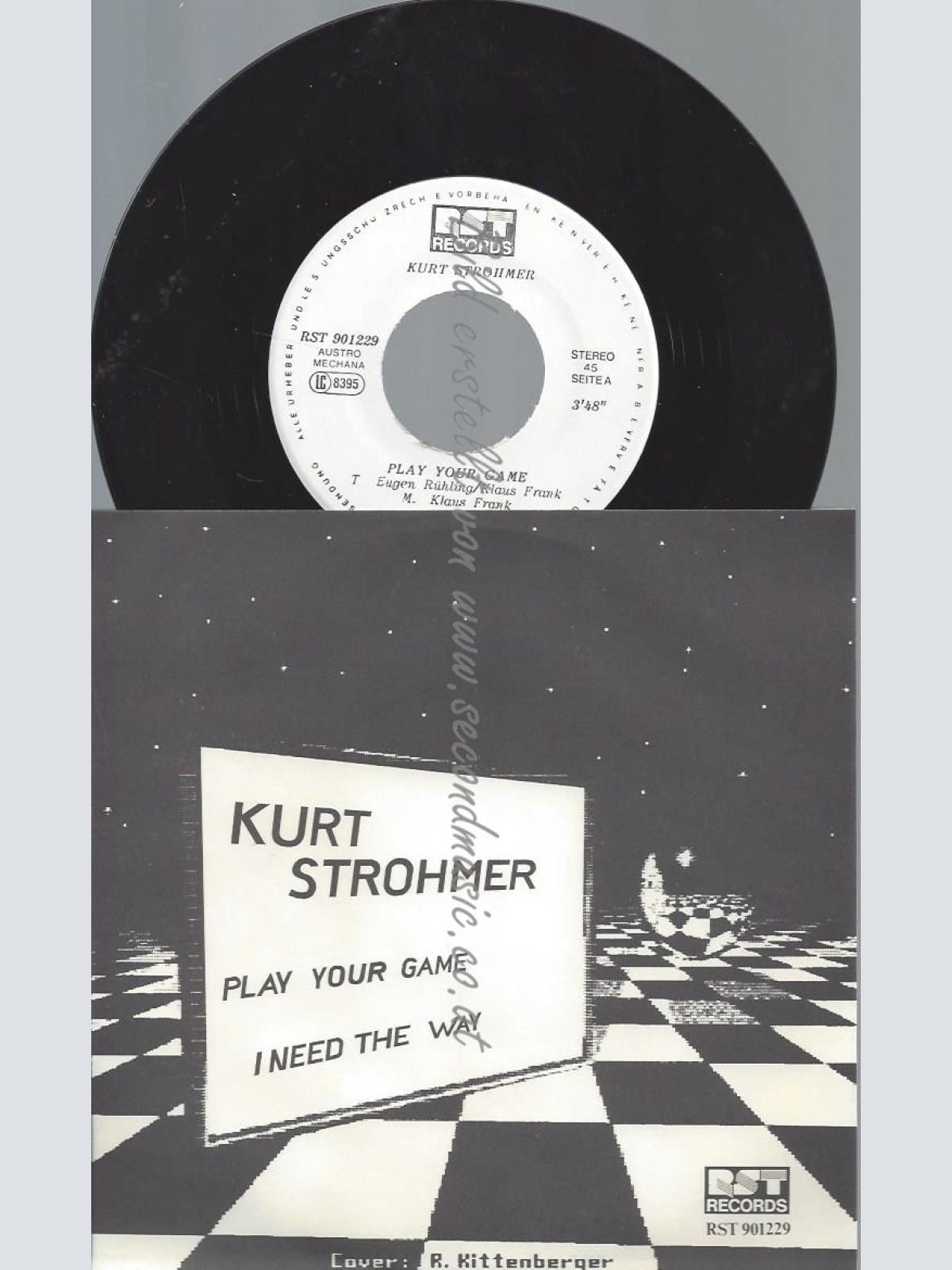 7"--KURT STROMER--PLAY YOUR GAME--NEW