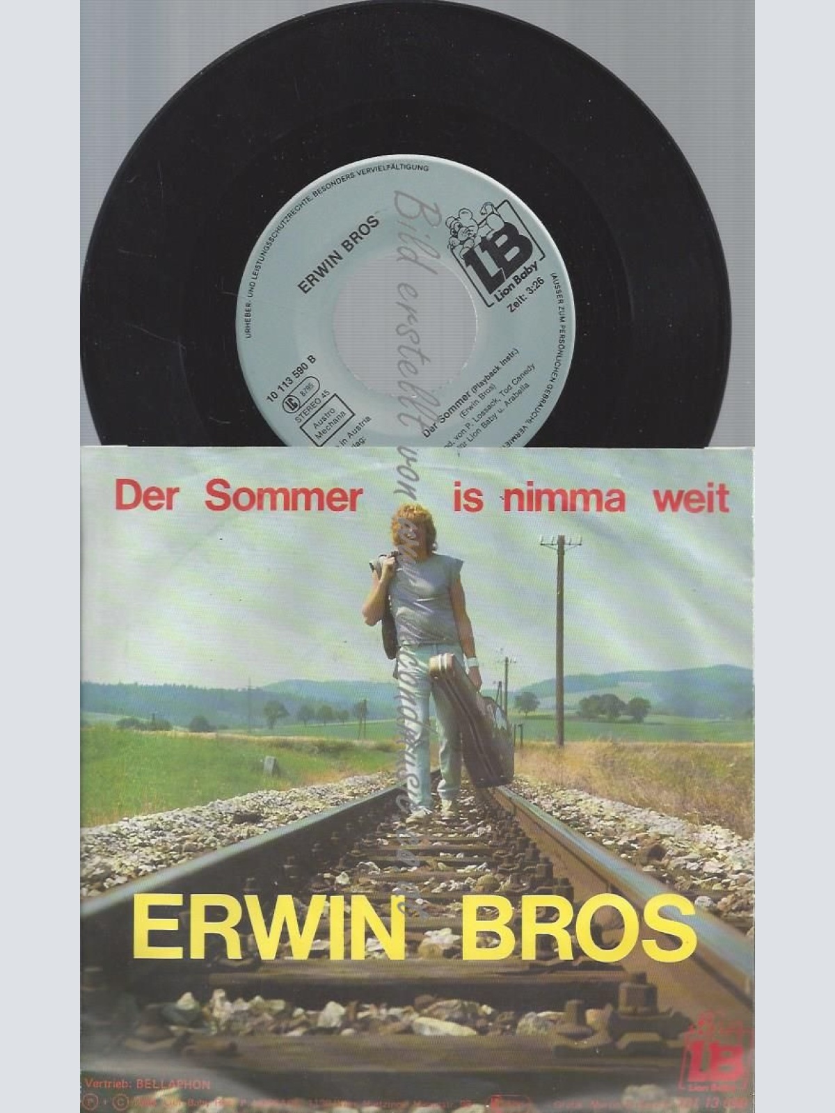 7"- ERWIN BROS DER SOMMER IS NIMMA WEIT