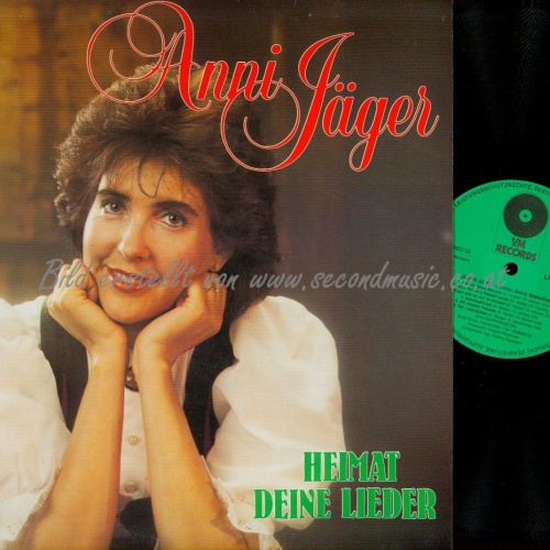 LP-ANNI JÄGER HEIMAT DEINE LIEDER
