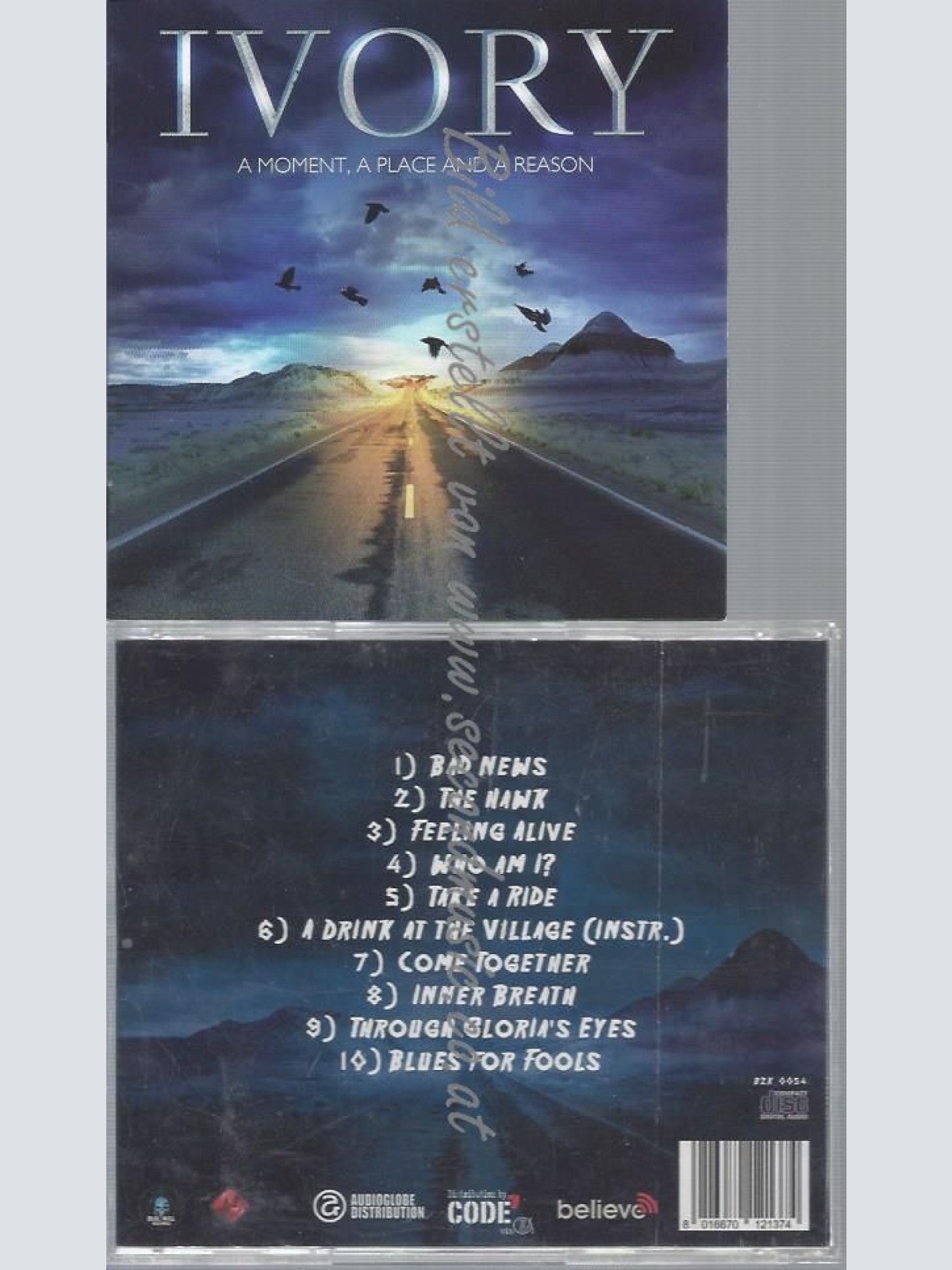 CD--IVORY--A MOMENT, A PLACE AND A REASON [EXPLICIT]