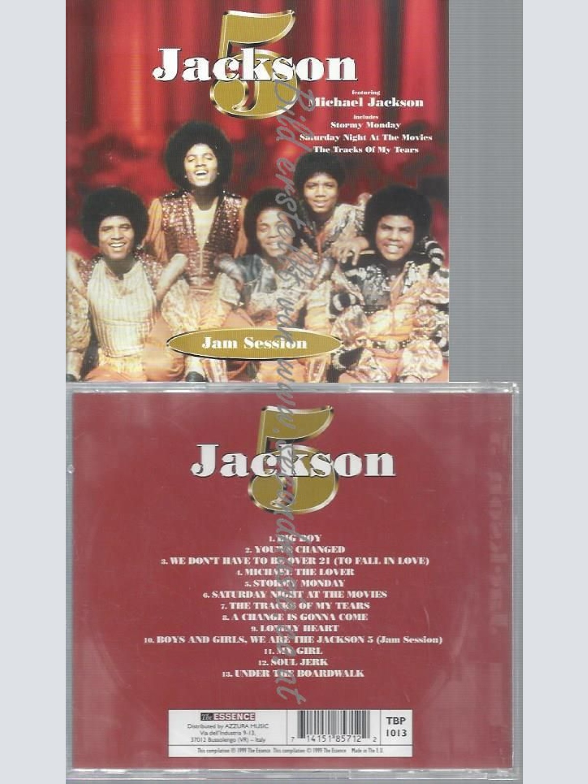 CD--JACKSON FIVE--JAM SESSION