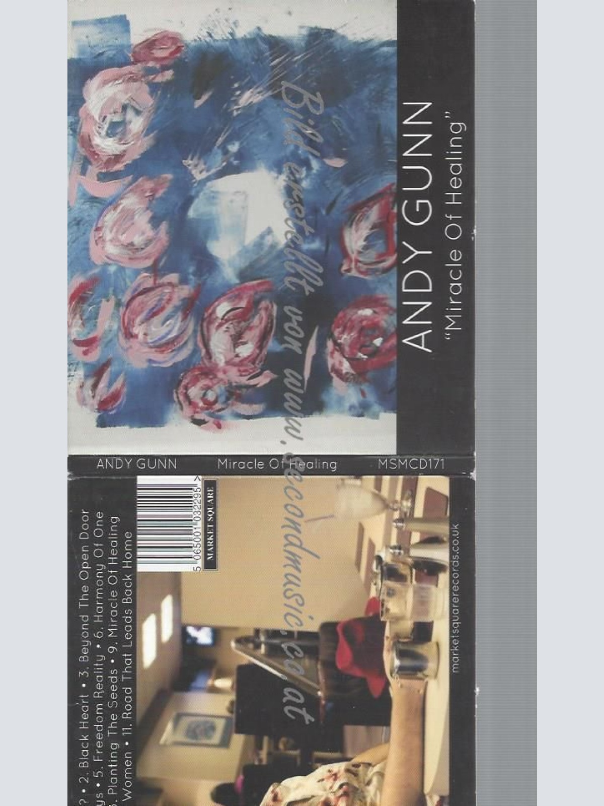CD--ANDY GUNN--MIRACLE OF HEALING