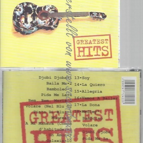 CD--GIPSY KINGS--GREATEST HITS
