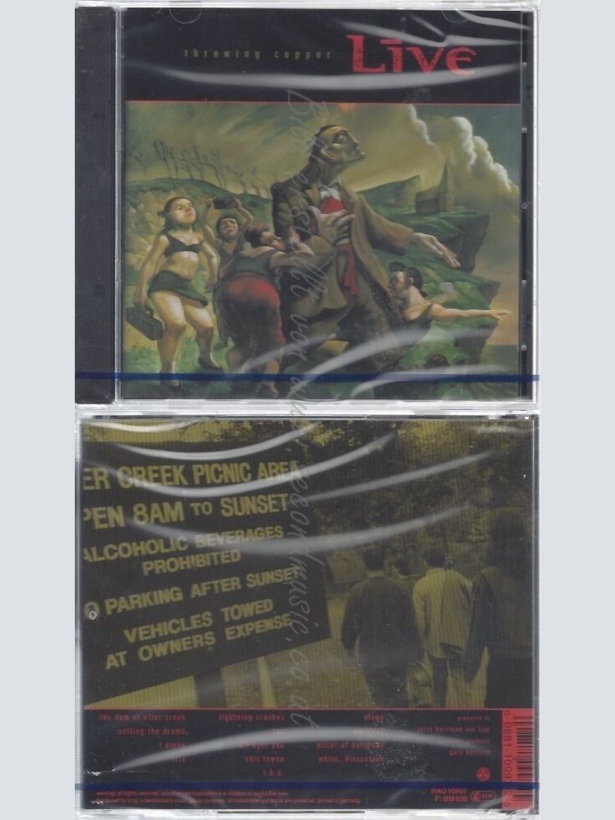 CD--NM-SEALED-LIVE -1994- -- THROWING COPPER