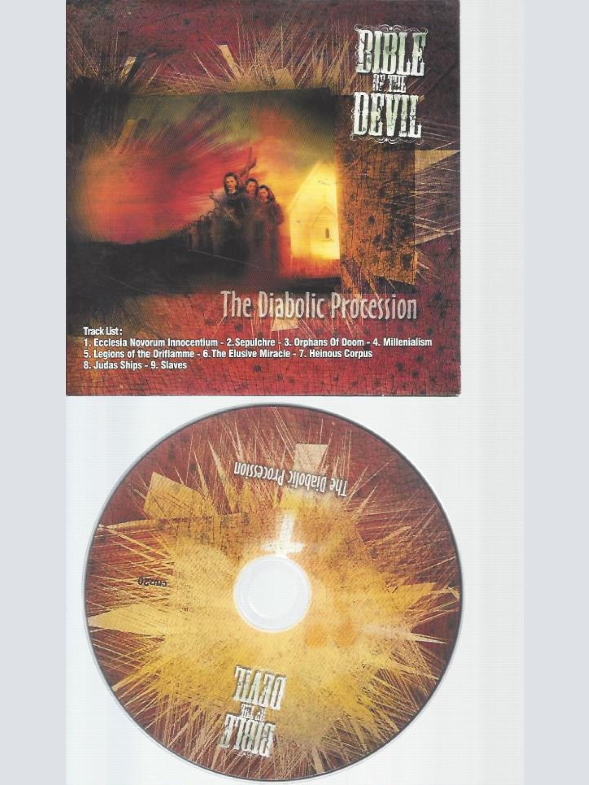 CD--BIBLE OF THE DEVIL THE DIABOLIC PROCESSION // PROMO