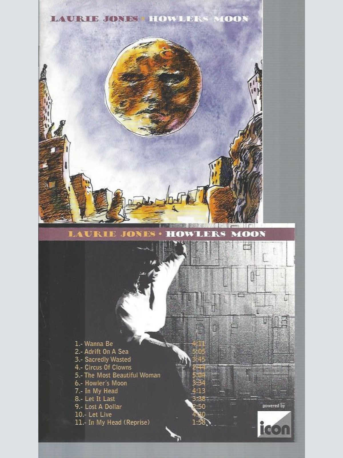 CD-LAURIE JONES HOWLERS MOON