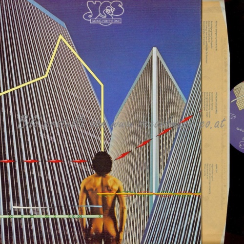 LP--YES - GOING FOR THE ONE // TRI FOLD COVER  // OIS