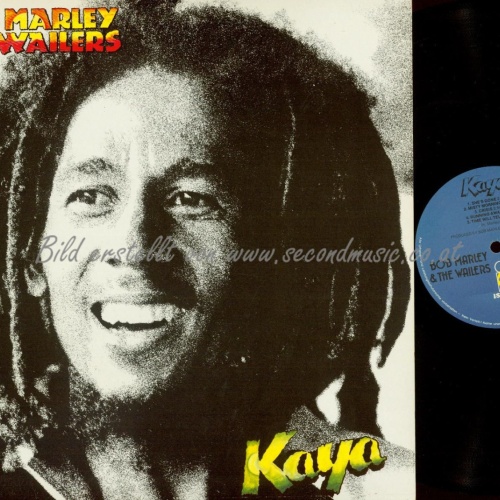 LP--BOB MARLEY AND THE WAILERS KAYA