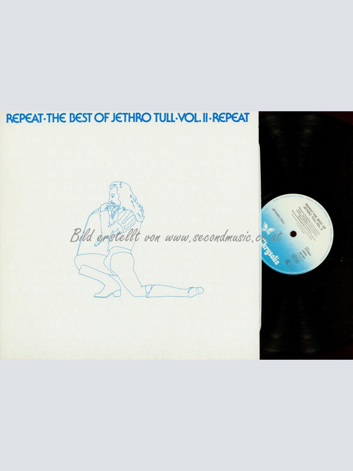 LP--JETHRO TULL  --THE BEST O VOL II -- REPEAT