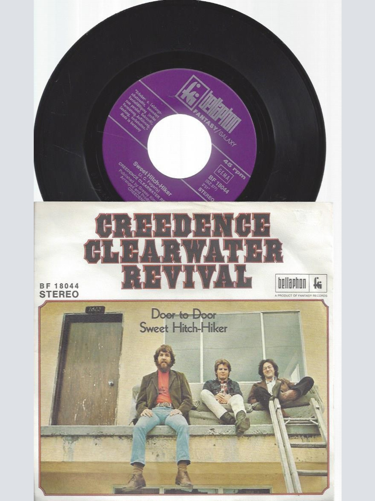 7" CREEDENCE CLEARWATER REVIVAL SWEET HITCH HIKER