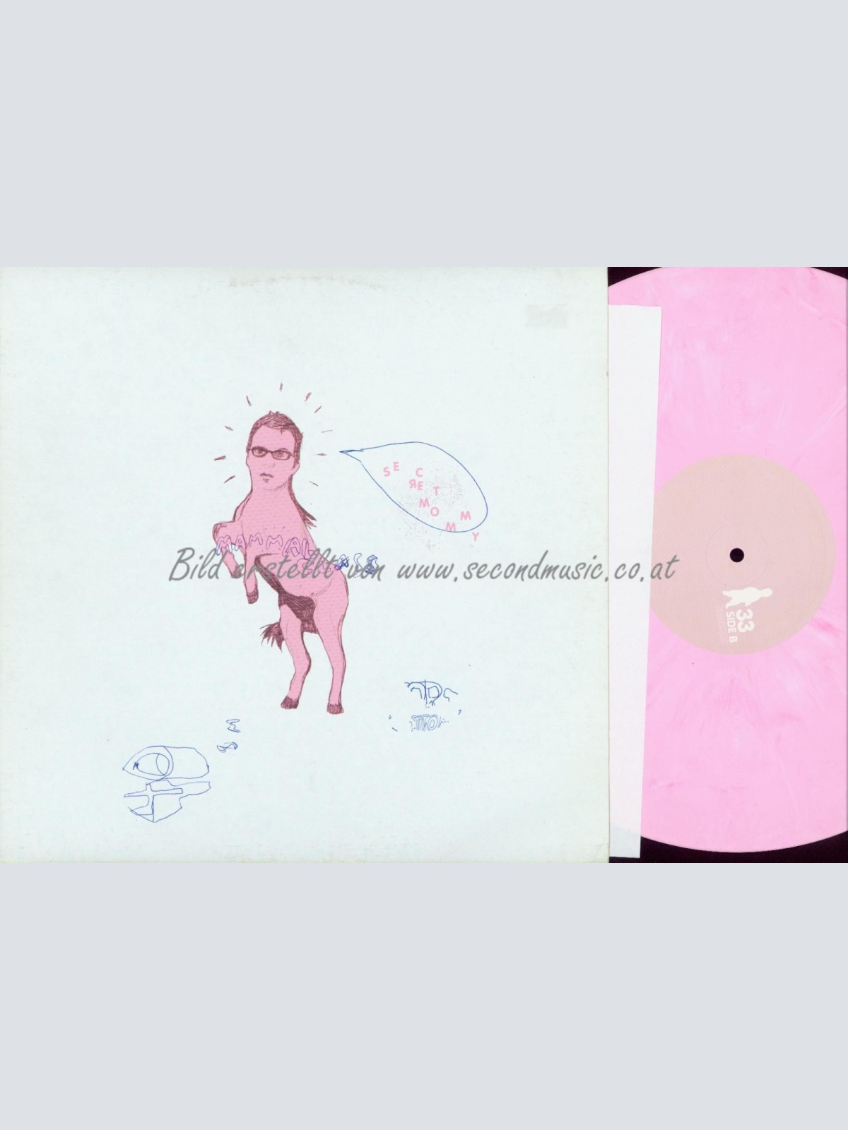 LP- Secret Mommy – Mammal Class // PINK VINYL