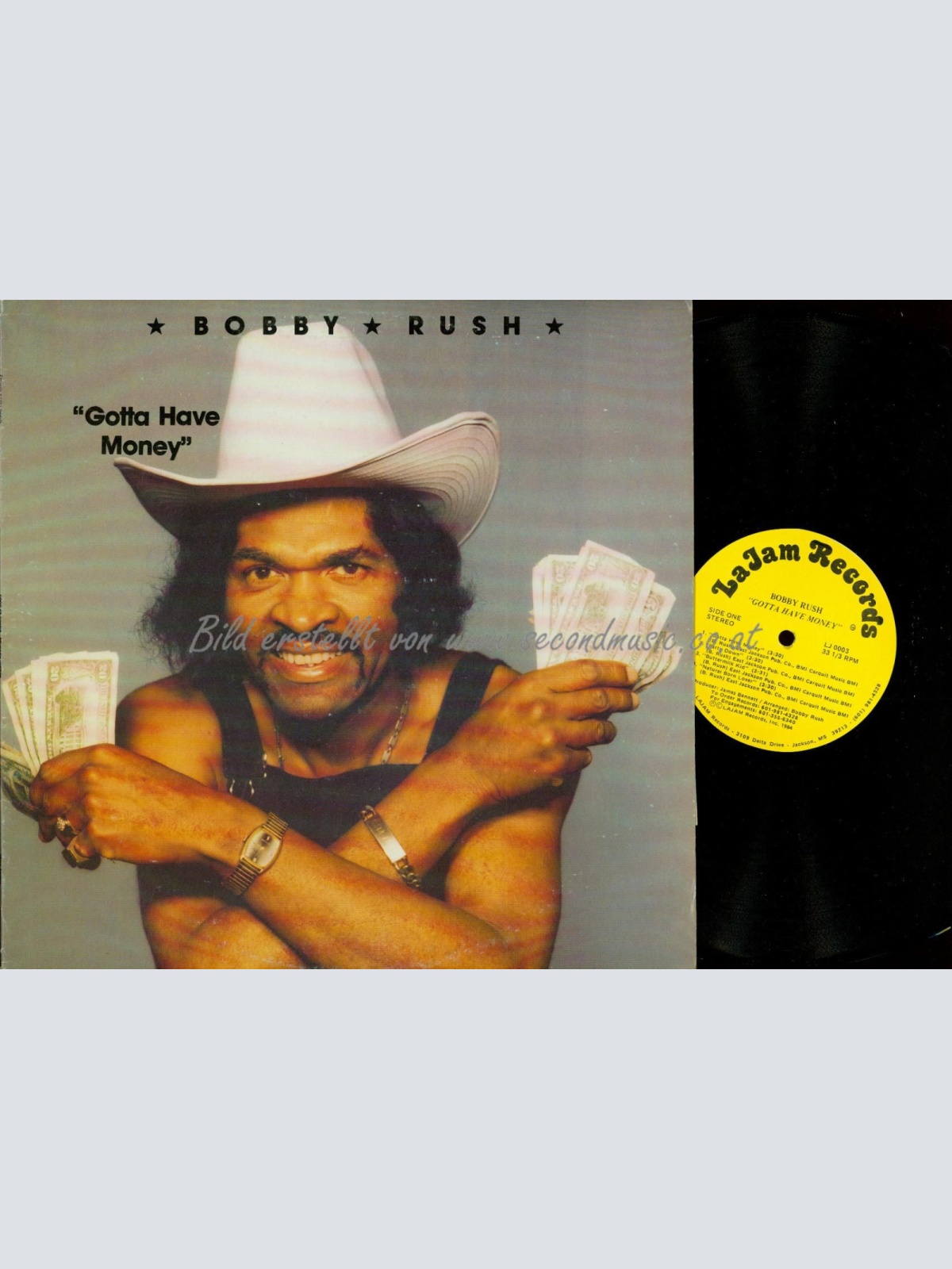 LP--  Bobby Rush – Gotta Have Money // USA LP