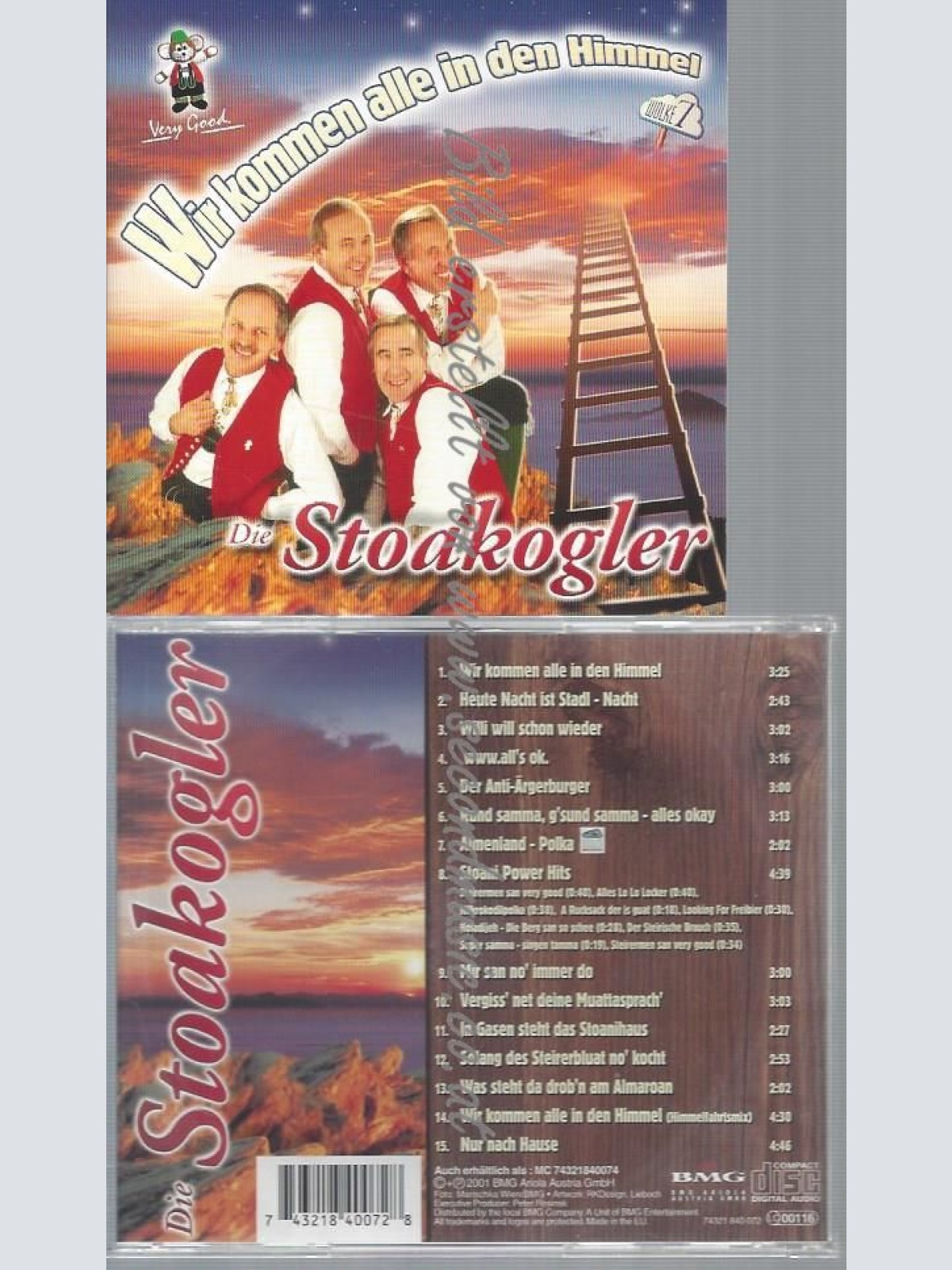 CD--DIE STOAKOGLER--WIR KOMMEN ALLE IN DEN HIMMEL