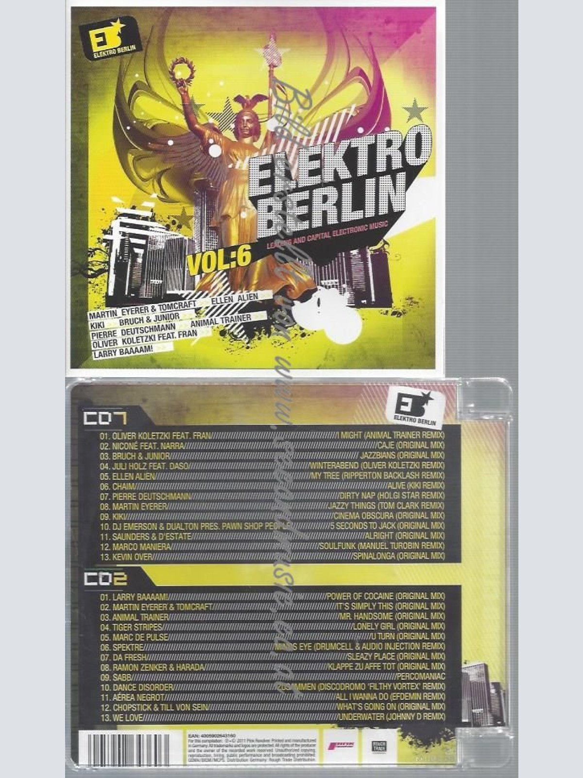 CD--VARIOUS--ELEKTRO BERLIN VOL.6 | DOPPEL-CD
