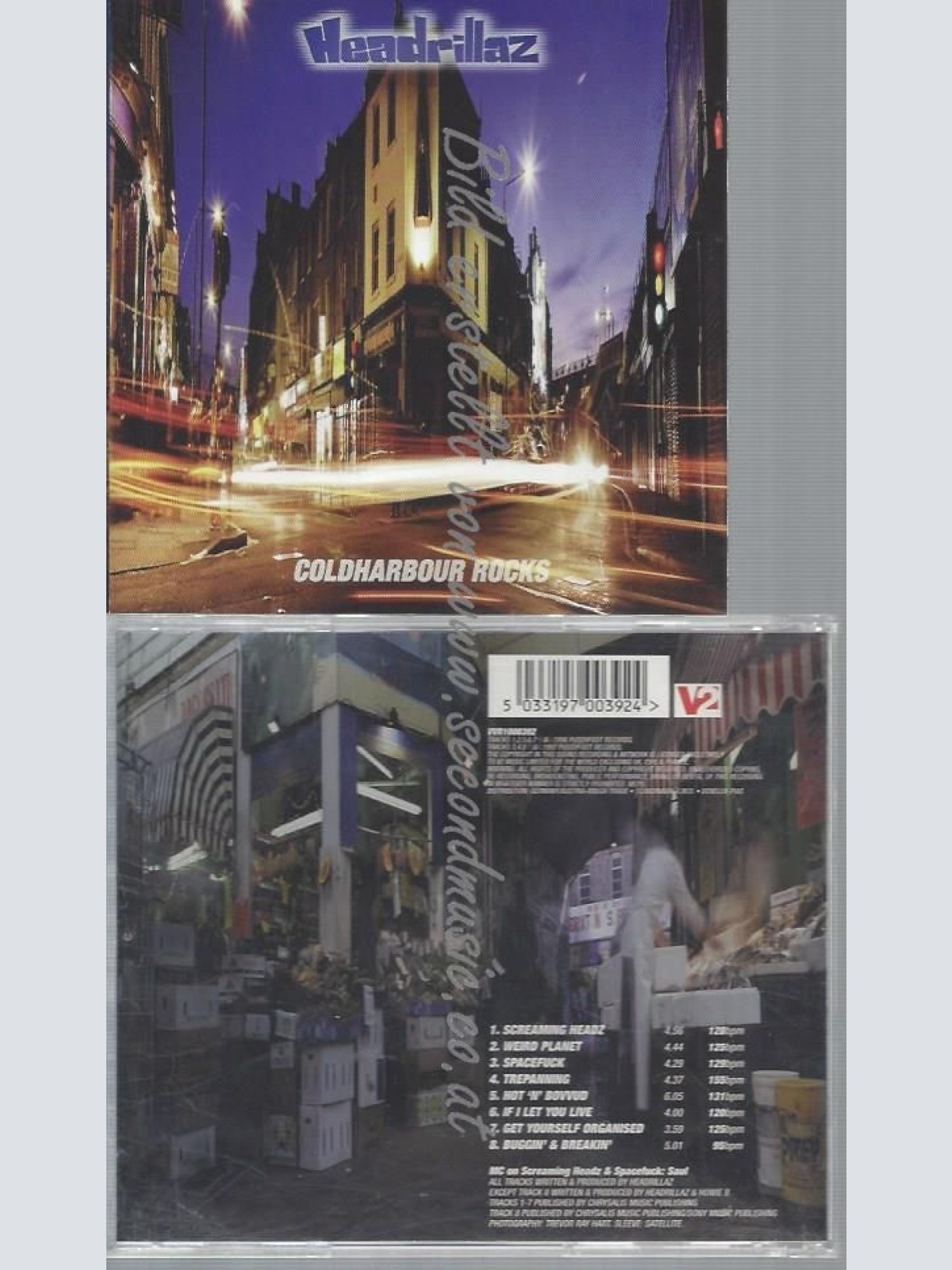 CD--HEADRILLAZ--COLDHARBOUR ROCKS | IMPORT