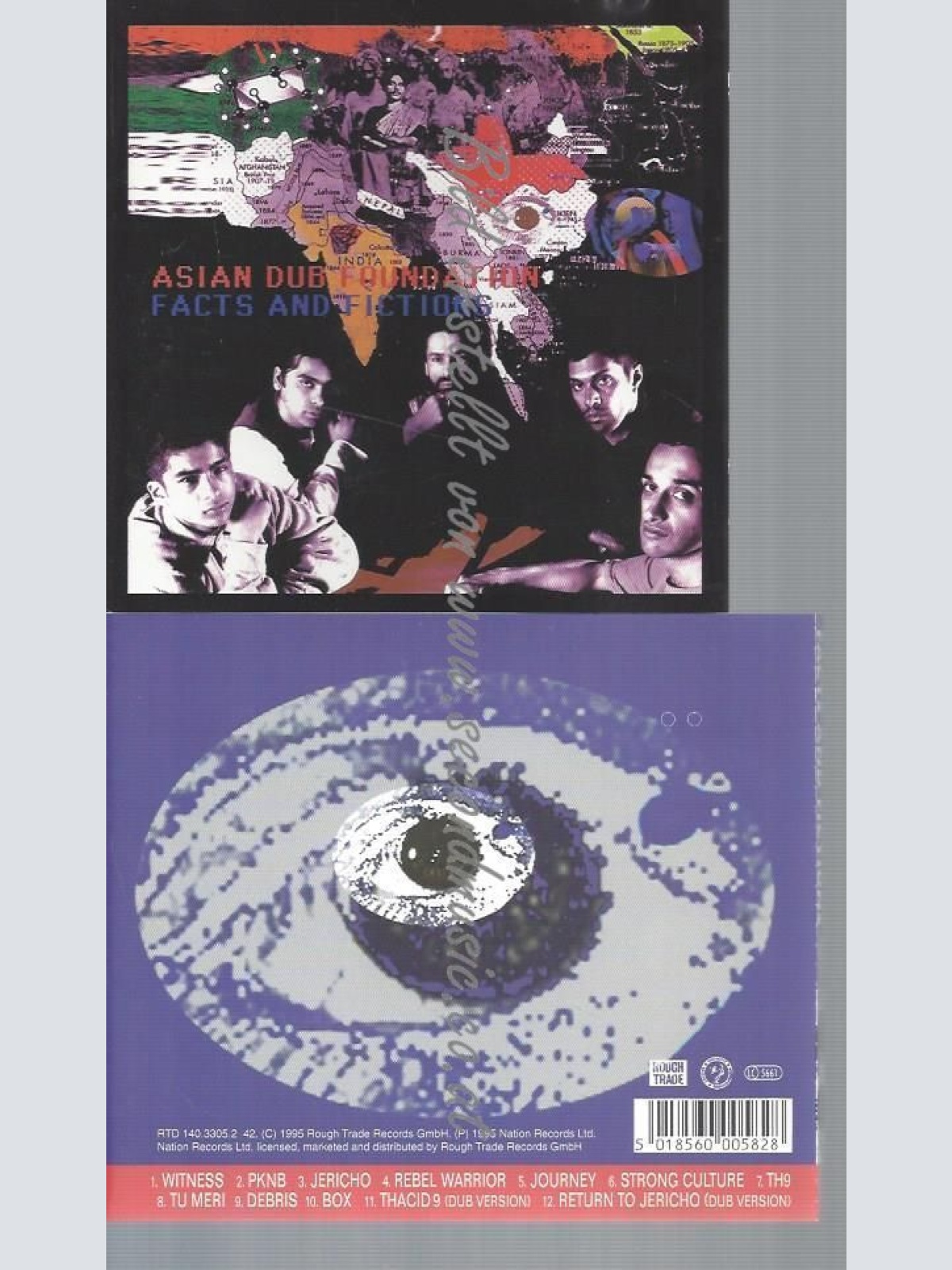 CD--ASIAN DUB FOUNDATION--FACTS & FICTIONS