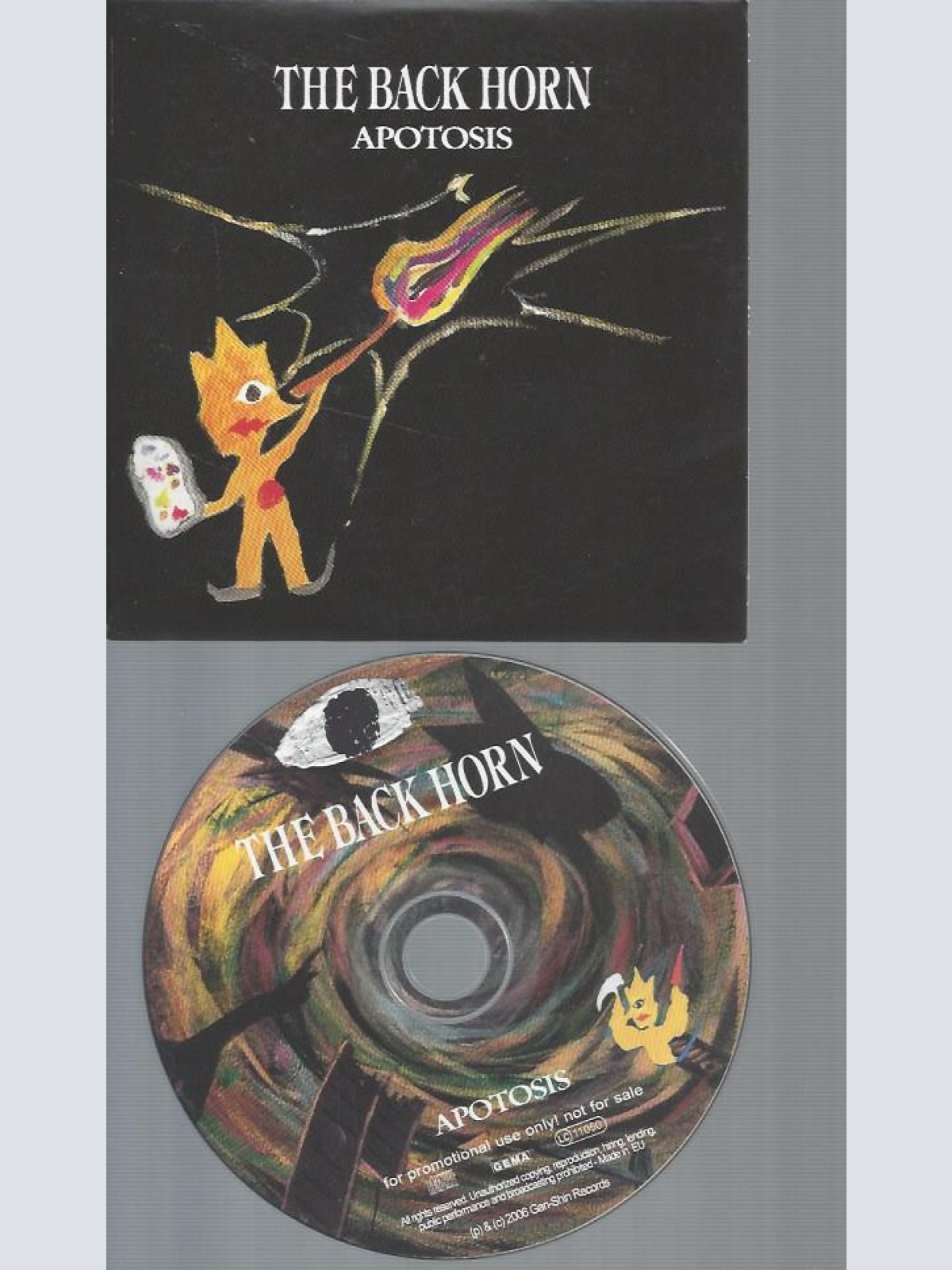 CD--THE BLACK HORN APOTOSIS // PROMO