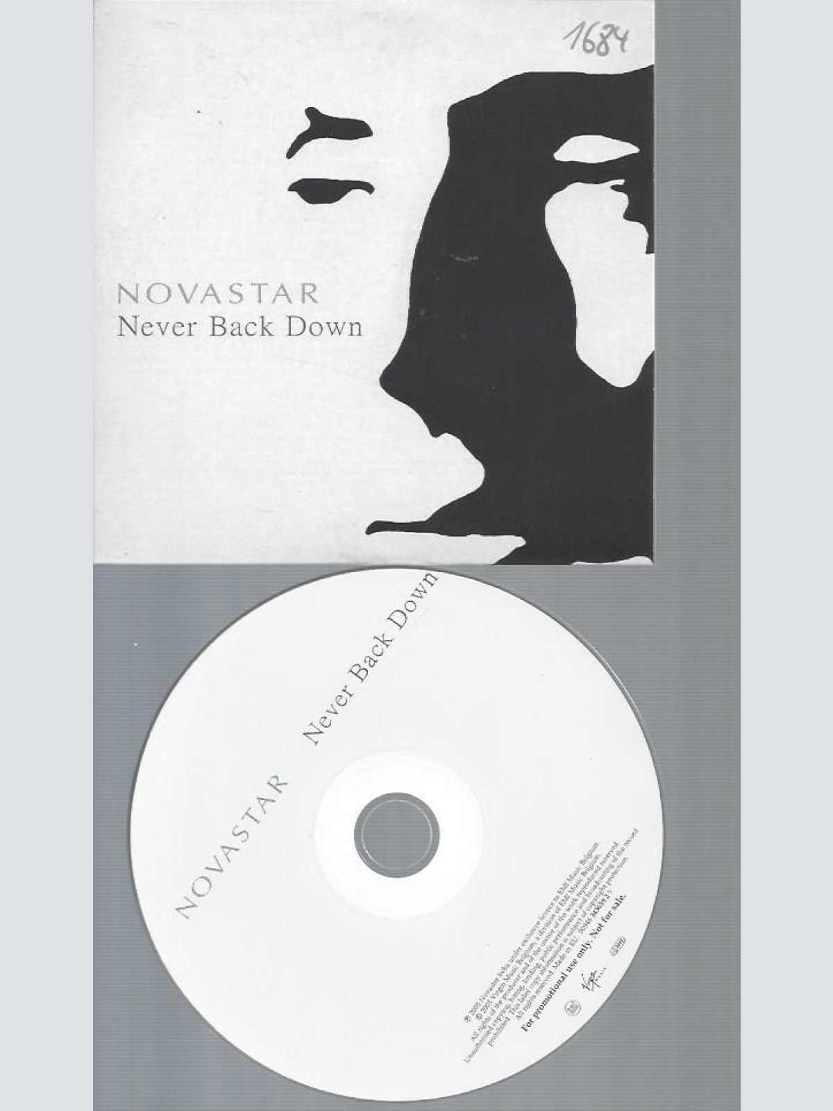 CD-NOVASTAR NEVER BACK DOWN // PROMO