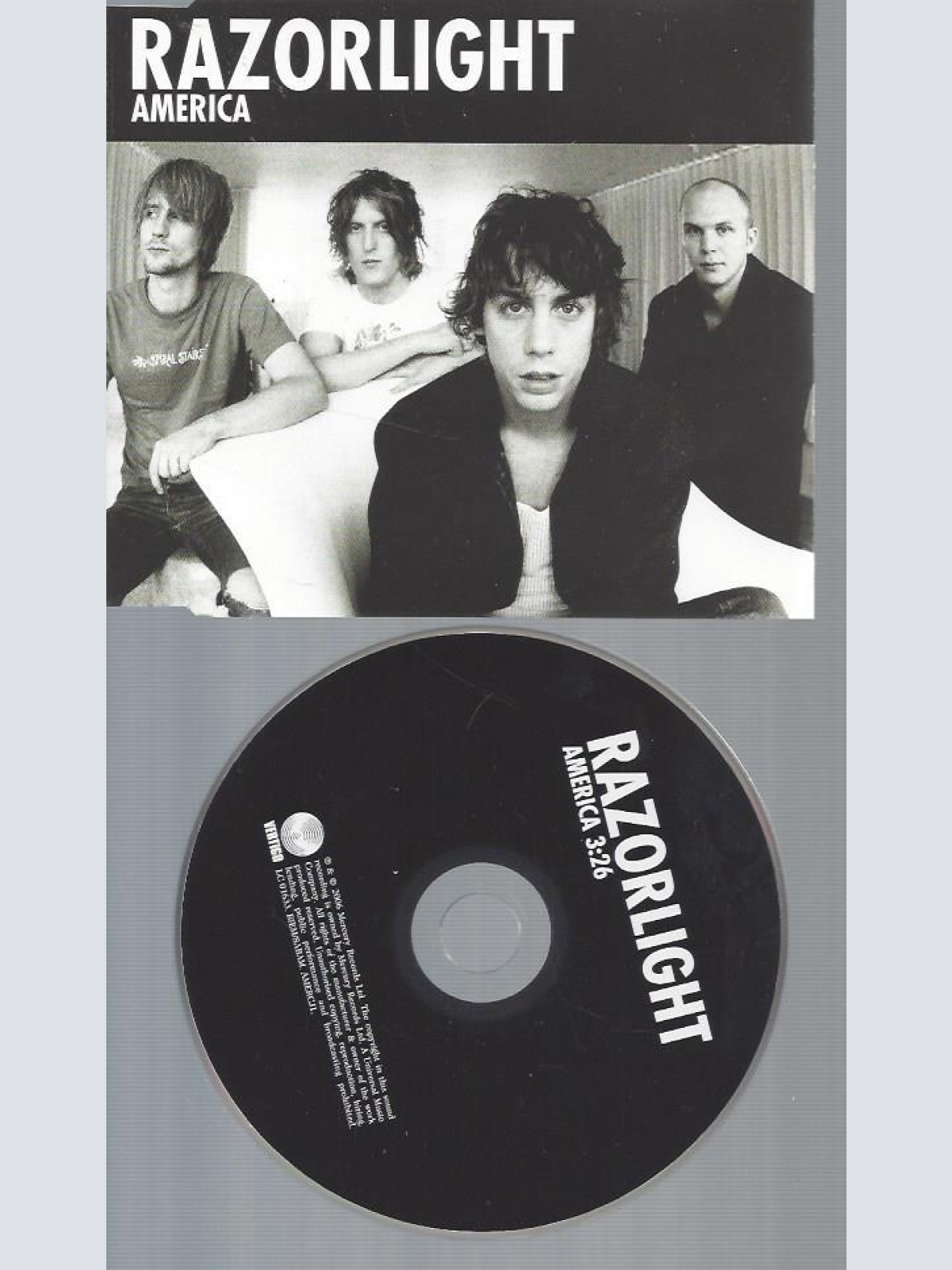 CD-- RAZORLIGHT AMERICA  // PROMO