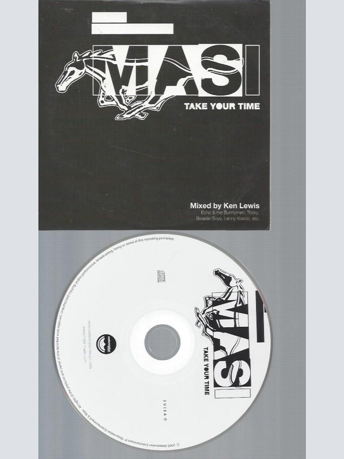 CD--MASI TAKE YOUR TIME // PROMO