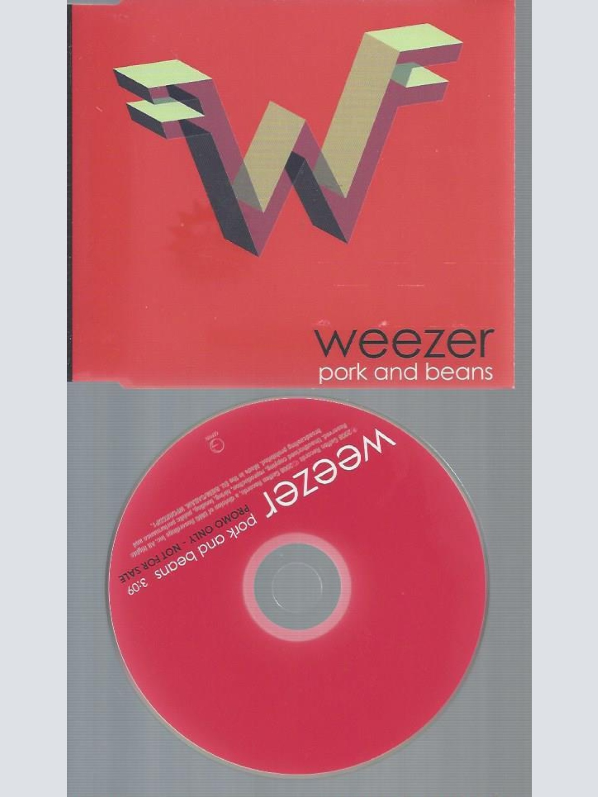 CD-WEEZER PORK AND BEANS // PROMO