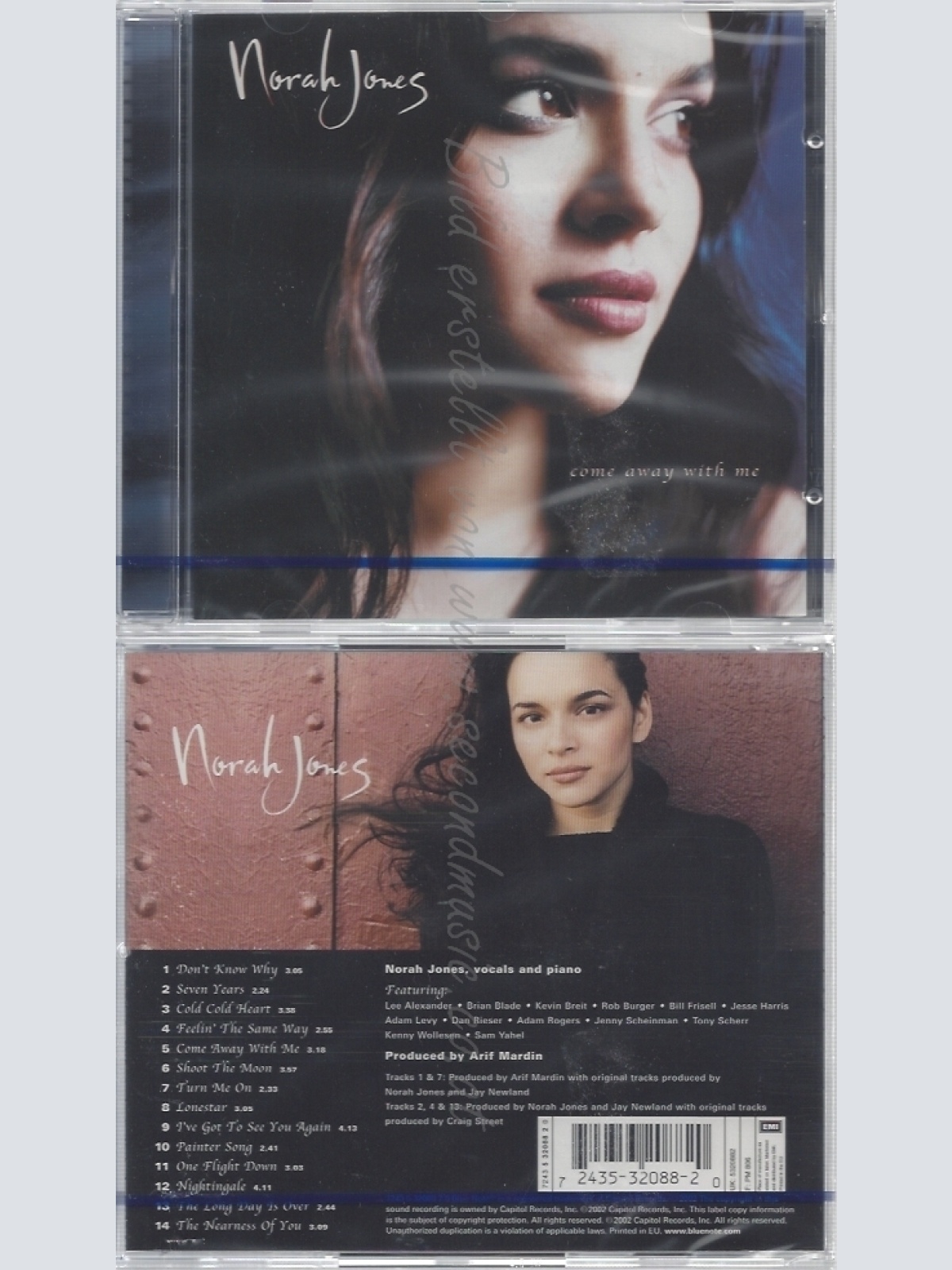 CD--NM-SEALED-NORAH JONES -2002- -- COME AWAY WITH ME