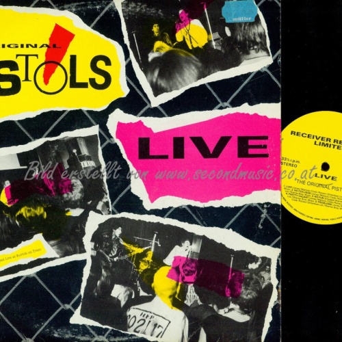 DLP-- Sex Pistols  Original Pistols Live  // RRLP101