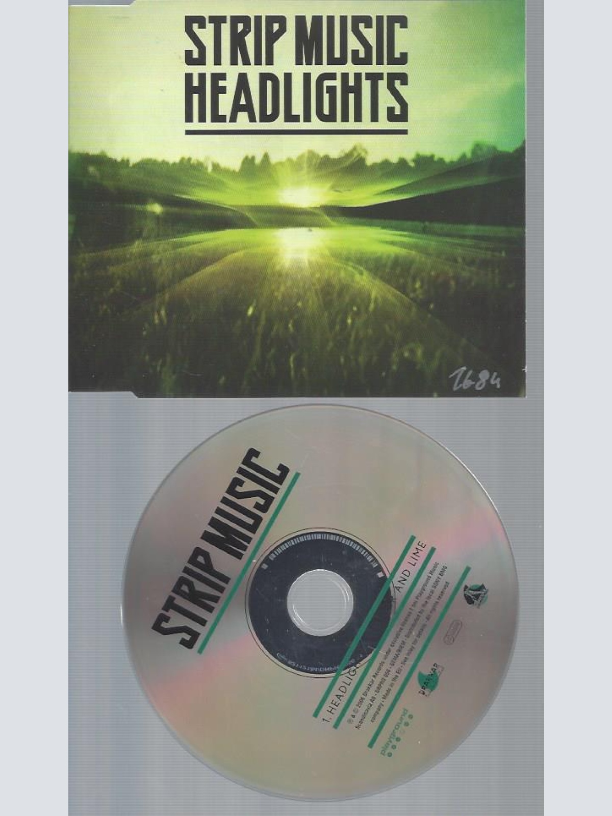 CD--STRIP MUSIC HEADLIGHTS  // PROMO