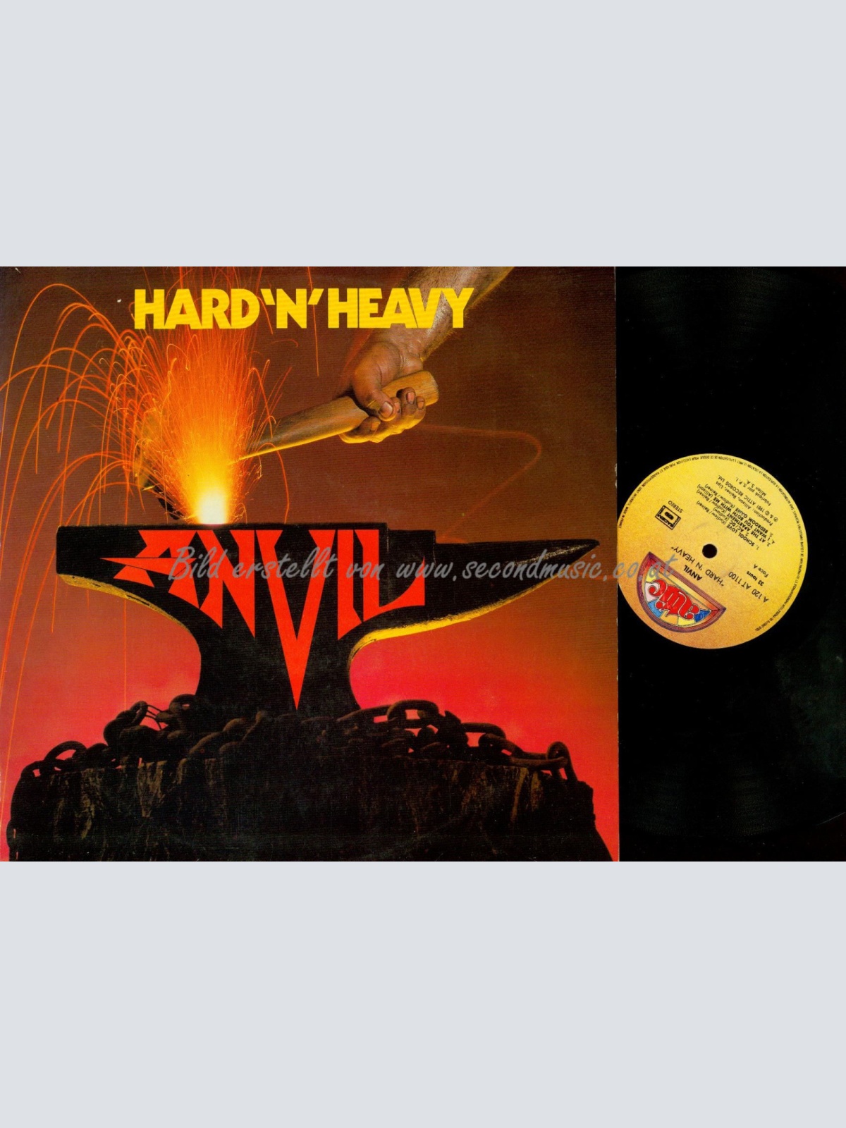 LP--ANVIL HARD N HEAVY // AT 1100 // FRANCE
