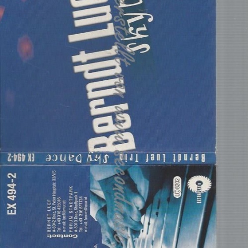 CD--BERNDT LUEF TRIOUND DUSAN NOVAKOV--SKY DANCE.