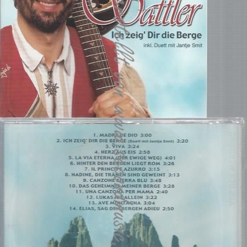 CD--OSWALD SATTLER--ICH ZEIG' DIR DIE BERGE
