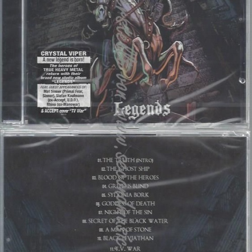 CD--CRYSTAL VIPER--LEGENDS