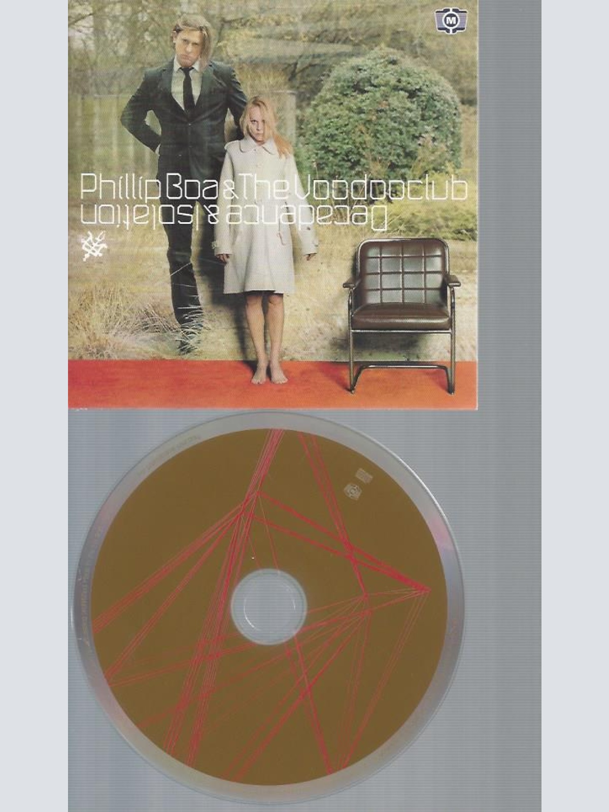 CD--PHILLIP BOA & THE VOODOOCLUB DECADENCE & ISOLATION  // PROMO